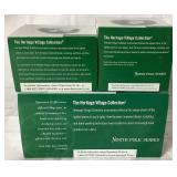 North Pole Series Dept 56 Character Figurines & Accessories - 12 boxes with Two Candy Cane Fences & Peppermint Sidewalk