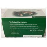 North Pole Series Dept 56 Character Figurines & Accessories - 12 boxes with Two Candy Cane Fences & Peppermint Sidewalk