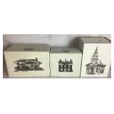 Retired Dept 56 New England Village Series Apple Valley School, Captain