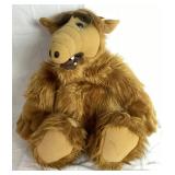 Vintage Alf Collection - Contains one 1987 Alien Productions Talking Alf with Cassette (Missing Battery Cover) and  2 Burger King "Many Faces of Alf" Record and Puppet Sets