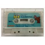 Vintage Alf Collection - Contains one 1987 Alien Productions Talking Alf with Cassette (Missing Battery Cover) and  2 Burger King "Many Faces of Alf" Record and Puppet Sets