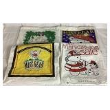 Santa 16" Assorted Santa Bears, Sneakers, and DH Dalmation