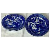 Miniature Blue Willow Japanese Tea and Dinnerware Set - Child