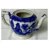 Miniature Blue Willow Japanese Tea and Dinnerware Set - Child