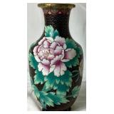 Asian Collection of Vases, Fans, Pitcher, Plate and Carved Village Scene