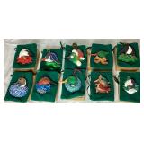 Overboard Art Handmade Wild Bird Ornaments by Don Briddell 1990-1999