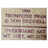 Overboard Art Handmade Wild Bird Ornaments by Don Briddell 1990-1999