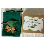 Overboard Art Handmade Wild Bird Ornaments by Don Briddell 1990-1999