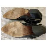 (2) Pairs of Circle S - Size 9M, and (1) Nine West - Size 8M Cowgirl Ankle Booties