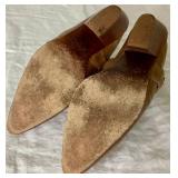 (2) Pairs of Circle S - Size 9M, and (1) Nine West - Size 8M Cowgirl Ankle Booties