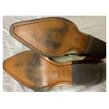 (2) Pairs of Circle S - Size 9M, and (1) Nine West - Size 8M Cowgirl Ankle Booties