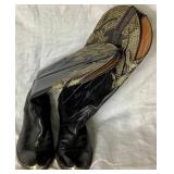 Vintage Laredo Leather Cowboy Boots Size 8B