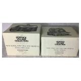 Retired Dept 56 New England Village Series Van Tassel Manor, Shingle Creek House and Thomas T. Julian House