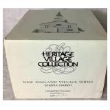 New England Village Retired Dept 56 Series Steeple Church, Ben