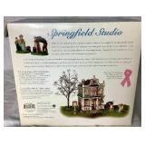Dept 56 New England Village Series Hale & Hardy House, Springfield Studio Gift Set and Franklin Hook & Ladder Co.
