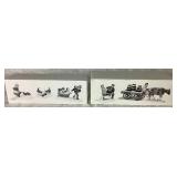 Heritage Village Dept 56 Village Accessories - Includes Town People and Activities - 9 boxes