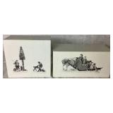 Heritage Village Dept 56 Village Accessories - Includes Town People and Activities - 9 boxes