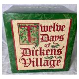 The Twelve Days of Dickens Village - Complete12 Piece of Village People and Accessories