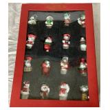 Santa Bear Ornament Collection 34 Pieces, Assorted Years