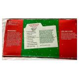 Miscellaneous SantaBear Collection - Outoor Flag Cookie Mold, 2 Decorative Water Globes, Button Covers, 1996 Throw Blanket, Santa Bear Sweatshirts (2 L and 3 XL), and Small Photo Album