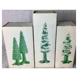Dept  56 Original Village Accessories- Tree Lot 4 -  Inludes 5 Boxes