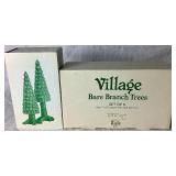 Dept  56 Original Village Accessories- Tree Lot 4 -  Inludes 5 Boxes
