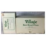 Dept  56 Original Village Accessories- Tree Lot 4 -  Inludes 5 Boxes