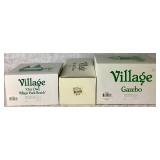 Dept 56 Original Village Accessories- Landscape Set 2 Includes 4 Boxes