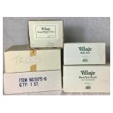Dept  56 Original Village Accessories- Tree Lot 5 -  Inludes 5 Boxes