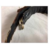 American Hat Co. 3X Clear Beaver Cowboy Hat Size 7 with Feather Band (Comes with Original Box)