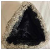 Assortment of 1 Rabbit Fur Hat and Faux Fur Winter Accessories