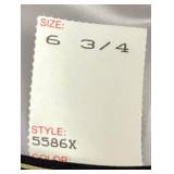 Purple Pleasant Hills Genuine 5X Beaver Fur Felt Cowboy Hat Size 6 3/4 - 54 - Style 5586X