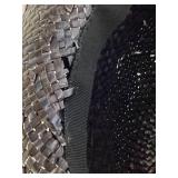 Vintage Western Hat Collection - Sonni San Francisco Woven Hat (No Size Marked), Fox Western Hat Co. Size 7, Red 100% Wool Felt Hat ( No Size Marked)