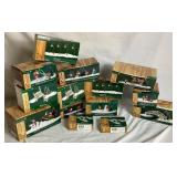 Dept 56 - North Pole Woods Accessories- Village Accessories and Elves - 14 Boxes