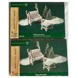 Dept 56 - North Pole Woods Accessories- Village Accessories and Elves - 14 Boxes