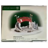 Dept 56  Village Accessories- Village Essentials