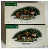 Dept 56 Village Assortment of Village Accessories - 6 Boxes