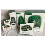Dept 56 Village Accessories - Elf Tree House and Accessories