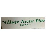 Dept  56 Original Village Accessories- Tree Lot 2 Includes 4 Boxes