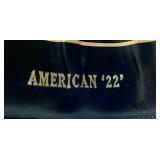 American Hat Co. 3X Clear Beaver Cowboy Hat Size 7 with Feather Band (Comes with Original Box)