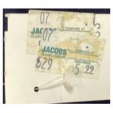 3 Studded Bollman Hat Co. 100% Wool Doeskin Felt Western Style Bundle (No Size Marked)