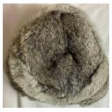 Assortment of 1 Rabbit Fur Hat and Faux Fur Winter Accessories
