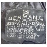 Assortment of 1 Rabbit Fur Hat and Faux Fur Winter Accessories