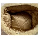 Assortment of 1 Rabbit Fur Hat and Faux Fur Winter Accessories