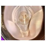 Purple Pleasant Hills Genuine 5X Beaver Fur Felt Cowboy Hat Size 6 3/4 - 54 - Style 5586X