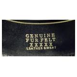 Purple Pleasant Hills Genuine 5X Beaver Fur Felt Cowboy Hat Size 6 3/4 - 54 - Style 5586X