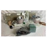 Large Collection of Assorted Dept 56 Village Accessories -Includes, Roadways, tunnels,  bridges, fences, grass and much more!