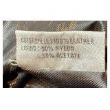 Global Identity Suede Fringe Western Style Jacket Size L, with Esprit Fringe Crossbody Bag 