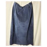 2 Suede Skirts - Size 18 W and Black Suede Shorts - Size 16, Saint Johns Bay and August Max Women