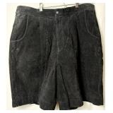 2 Suede Skirts - Size 18 W and Black Suede Shorts - Size 16, Saint Johns Bay and August Max Women